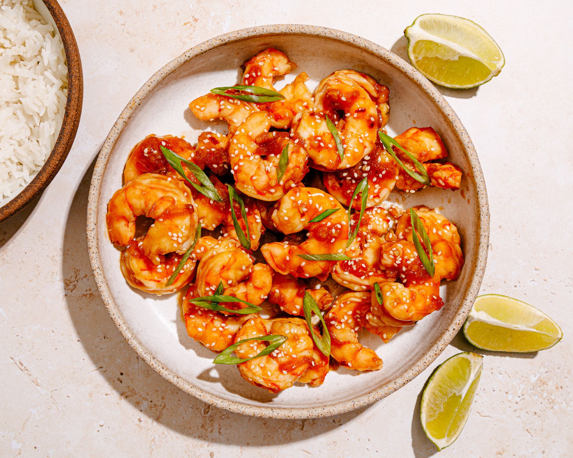 Honey Garlic Shrimp Servings 34 — Brava Brava Home