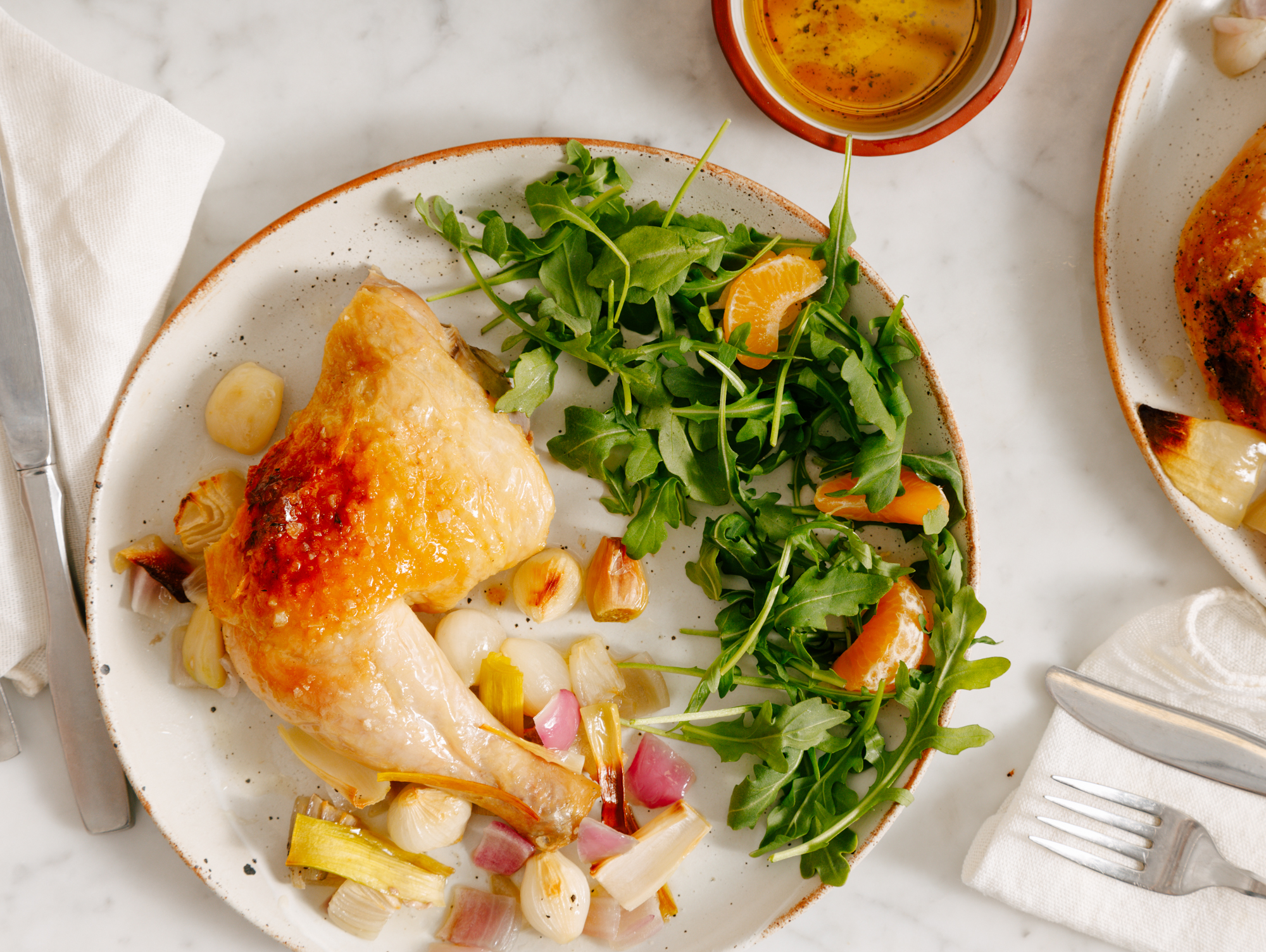 Roast Chicken and Five Onions Serves 4 — Brava Brava Home