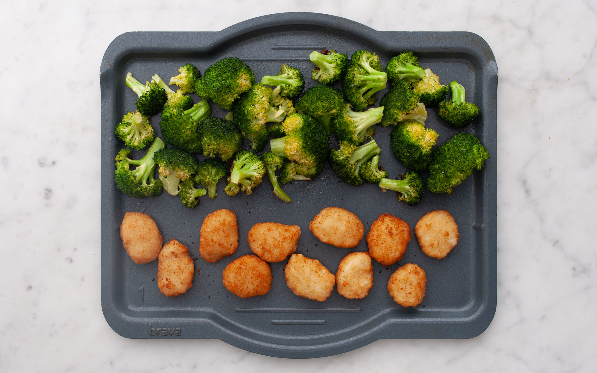 Chicken Nuggets and Broccoli Serves 2 — Brava Brava Home