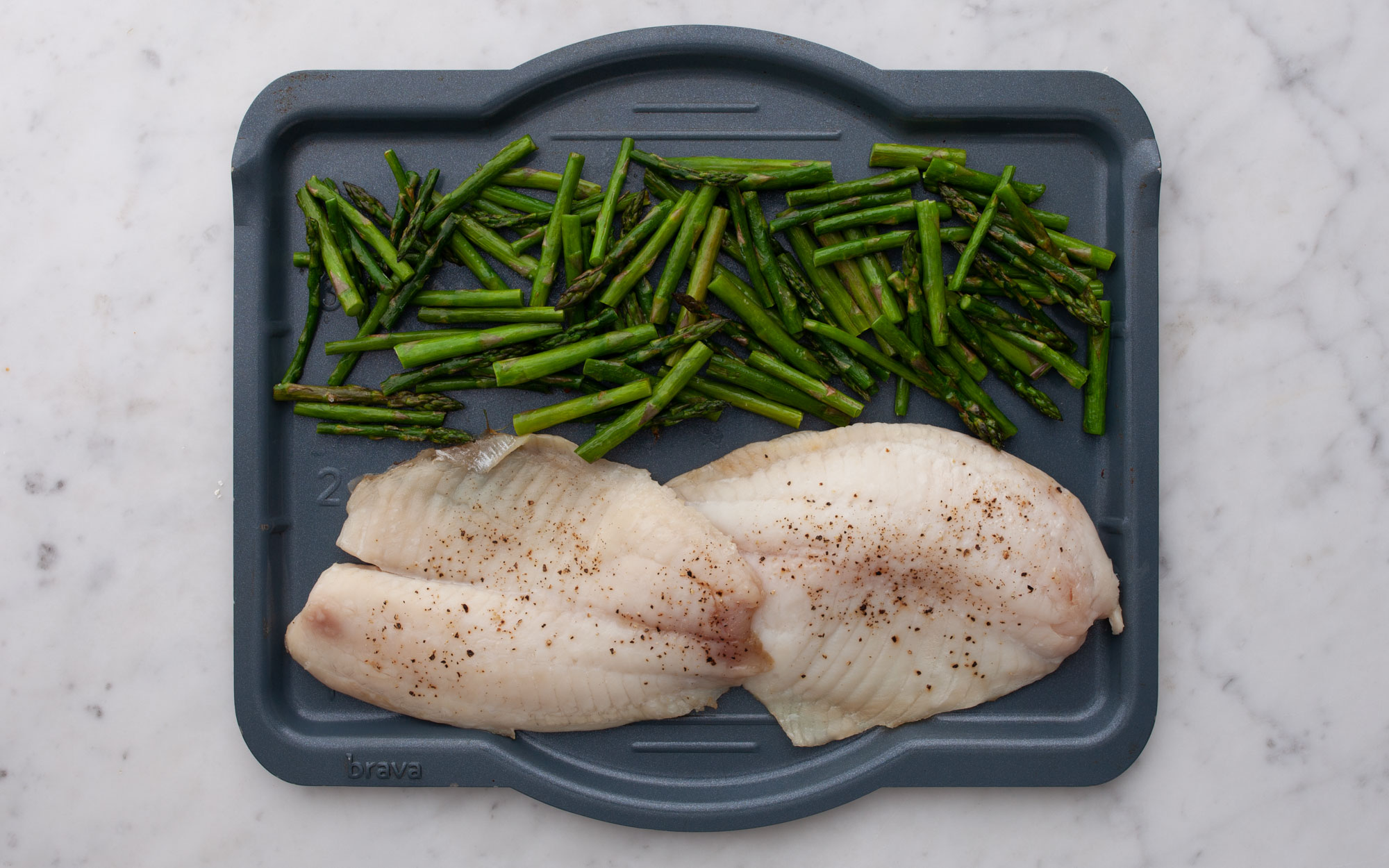 Tilapia and Asparagus Serves 2 — Brava Brava Home
