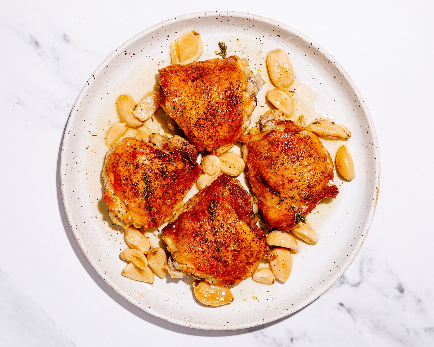 20 Clove Garlic Chicken Servings 4 — Brava Brava Home