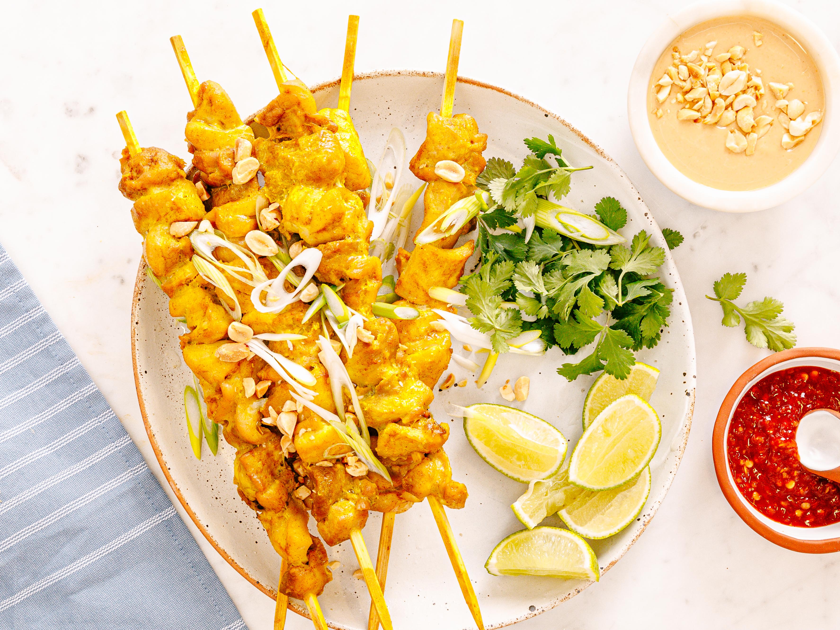 ThaiStyle Chicken Satay Servings 6 — Brava Brava Home