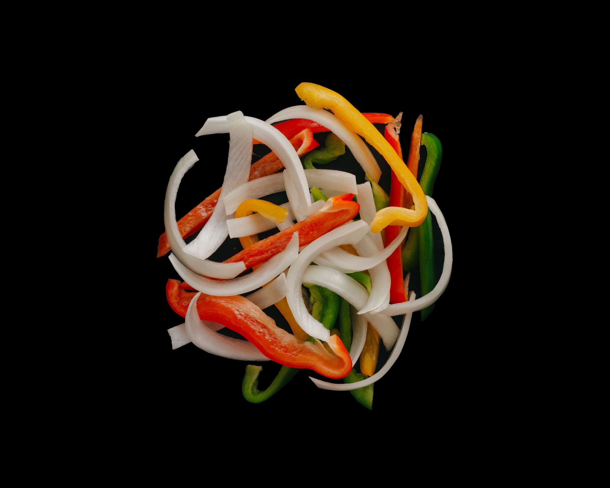 Onions and Peppers Cut 1/2" Slices — Brava Brava Home