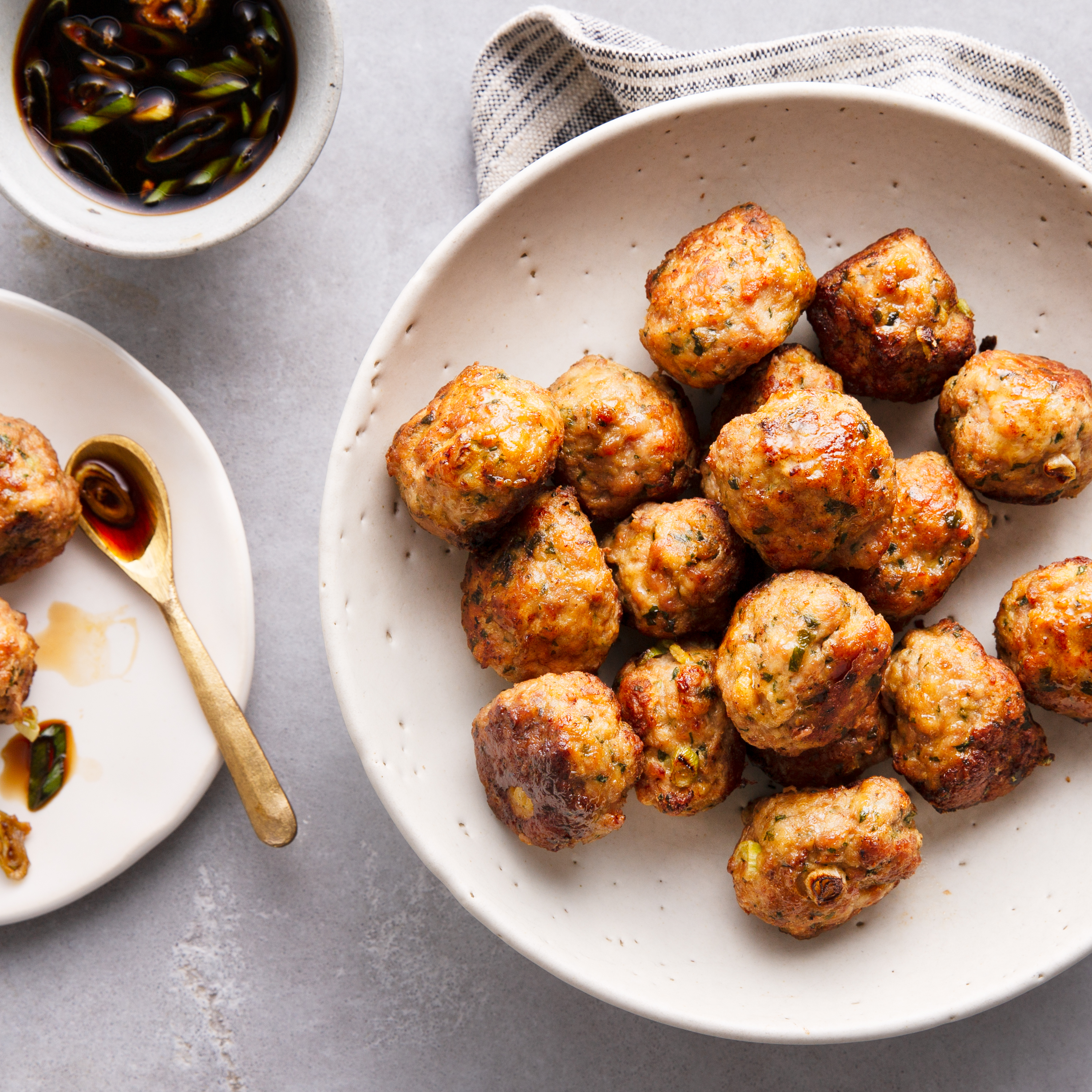 Asian turkey meatballs skinnytaste